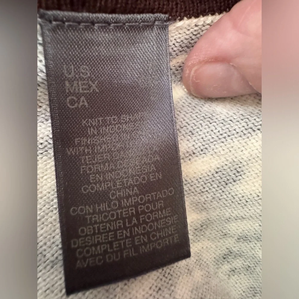 Liz Claiborne animal tiger print cardigan - Picture 4 of 7